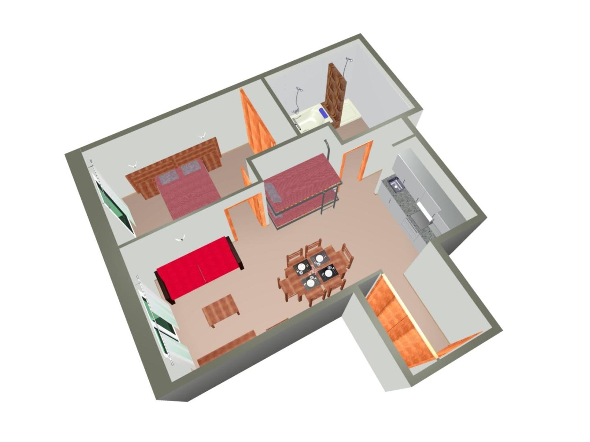Aparthotel Rialb Ел Серат Стая снимка